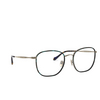 Giorgio Armani AR5105J Eyeglasses 3247 blue havana / brushed gold - product thumbnail 2/4