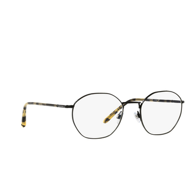 Giorgio Armani AR5107 Eyeglasses 3001 matte black - three-quarters view