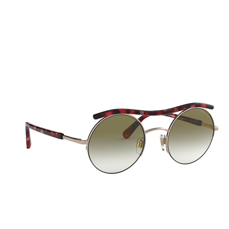 Giorgio Armani AR6082 Sunglasses 30118E rose gold - 2/4