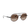 Giorgio Armani AR6085 Sunglasses 300113 matte black / bronze - product thumbnail 2/4