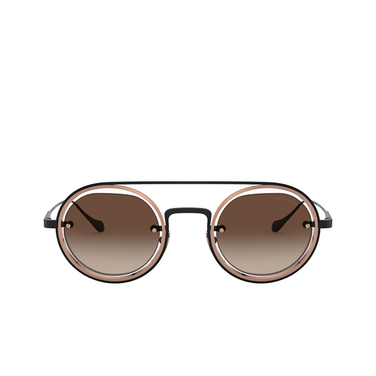 Giorgio Armani AR6085 Sunglasses 300113 matte black / bronze - front view