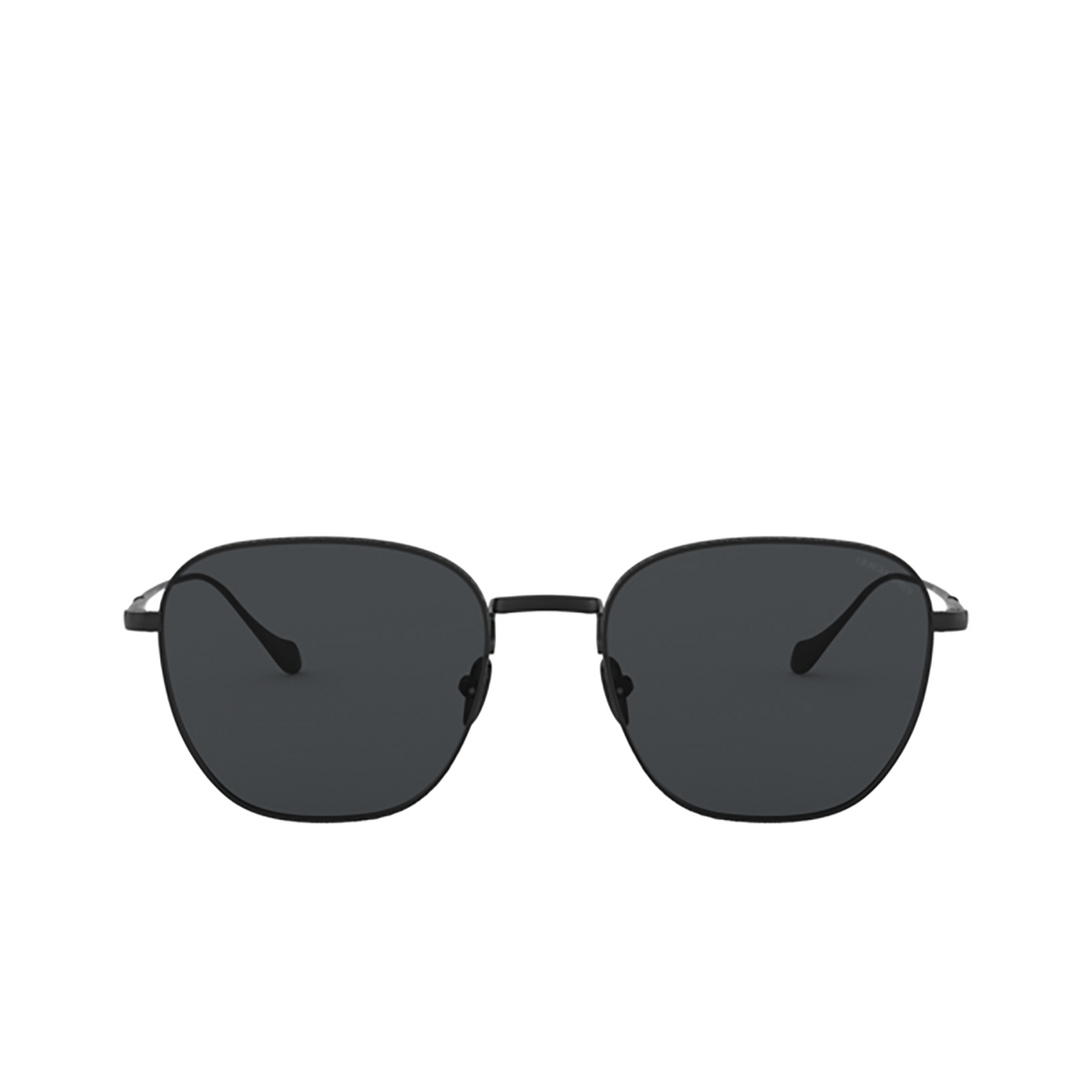 Giorgio Armani AR6096 Sunglasses 300161 MATTE BLACK - front view