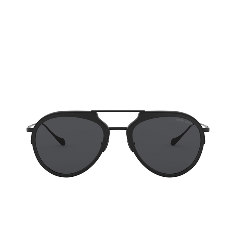 Gafas de sol Giorgio Armani AR6097 300161 matte black - 1/4