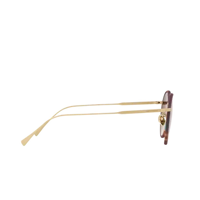 Giorgio Armani AR6103J Sunglasses 300213 matte pale gold - 3/4