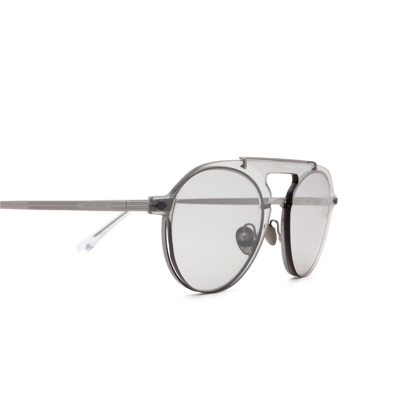 Giorgio Armani AR6107 Sunglasses 30011W matte black - 4/8