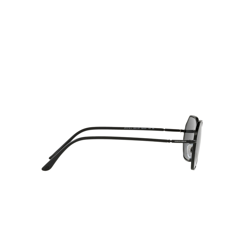 Giorgio Armani AR6112J Sunglasses 300187 matte black - 3/4
