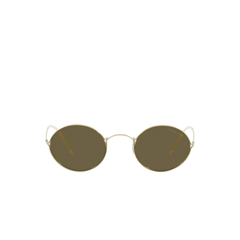Giorgio Armani AR6115T Sunglasses 300273 pale gold - 1/4