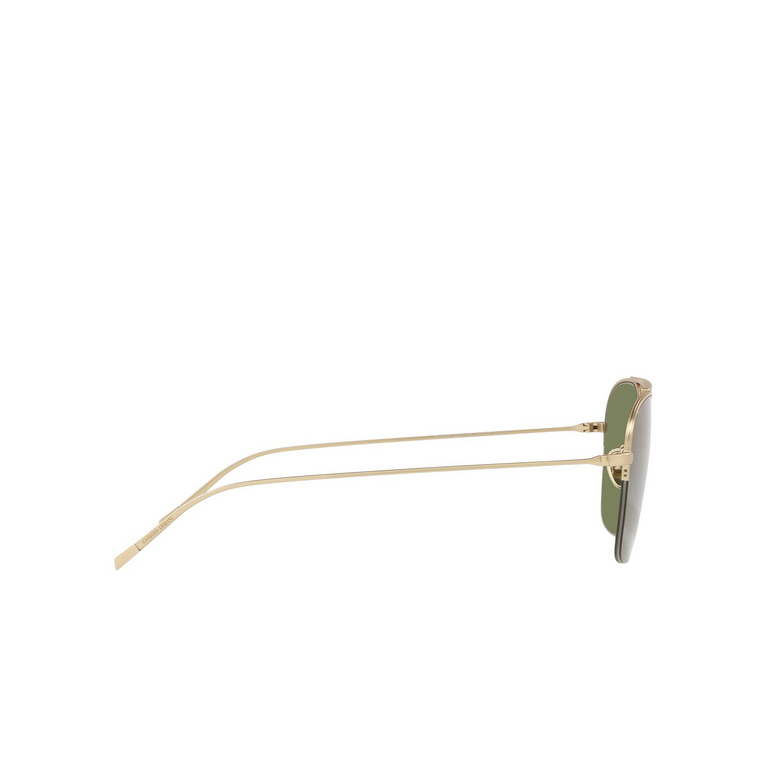 Giorgio Armani AR6124 Sunglasses 30022A matte pale gold - 3/4