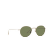 Gafas de sol Giorgio Armani AR6125 30022A matte pale gold - Miniatura del producto 2/4
