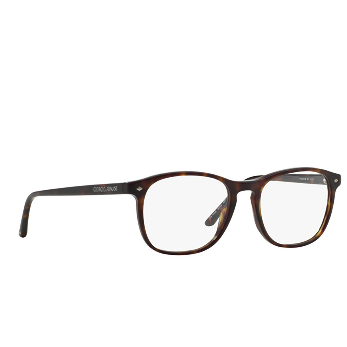 Giorgio Armani AR7003 Eyeglasses 5002 MATTE DARK HAVANA - product thumbnail 2/4