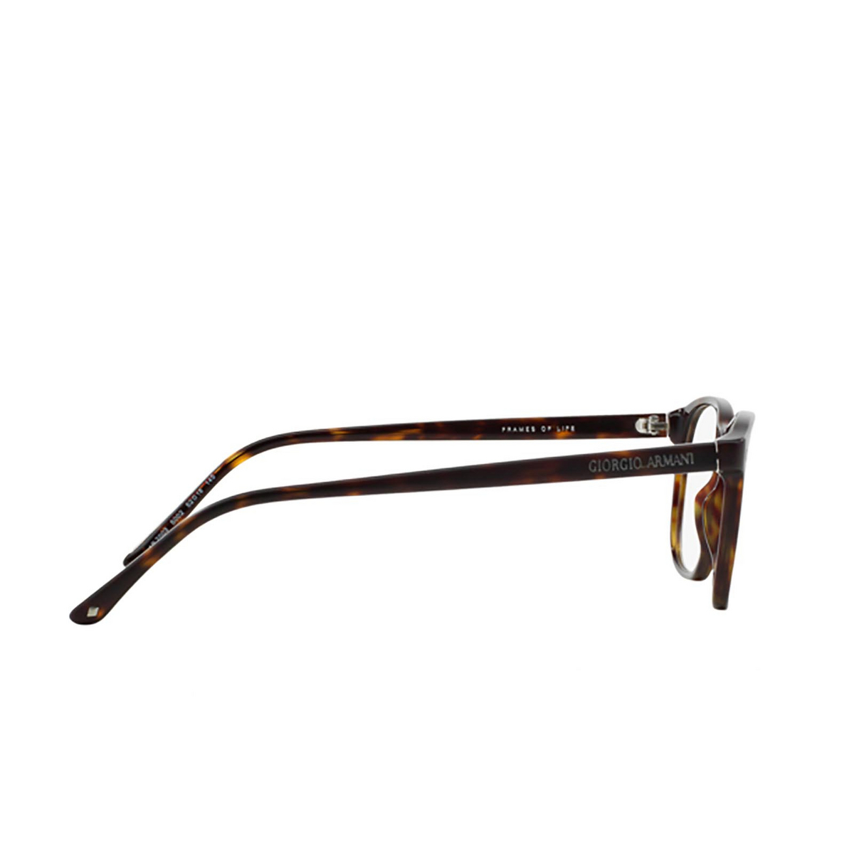 Giorgio Armani AR7003 Eyeglasses 5002 MATTE DARK HAVANA - 3/4