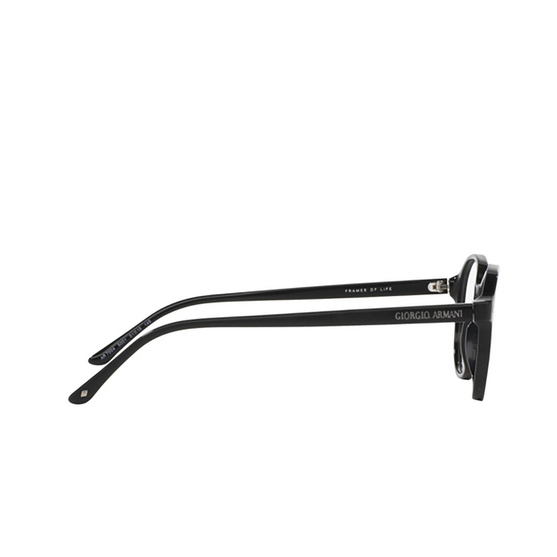 Giorgio Armani AR7004 Eyeglasses 5001 top matte black / shiny - 3/4