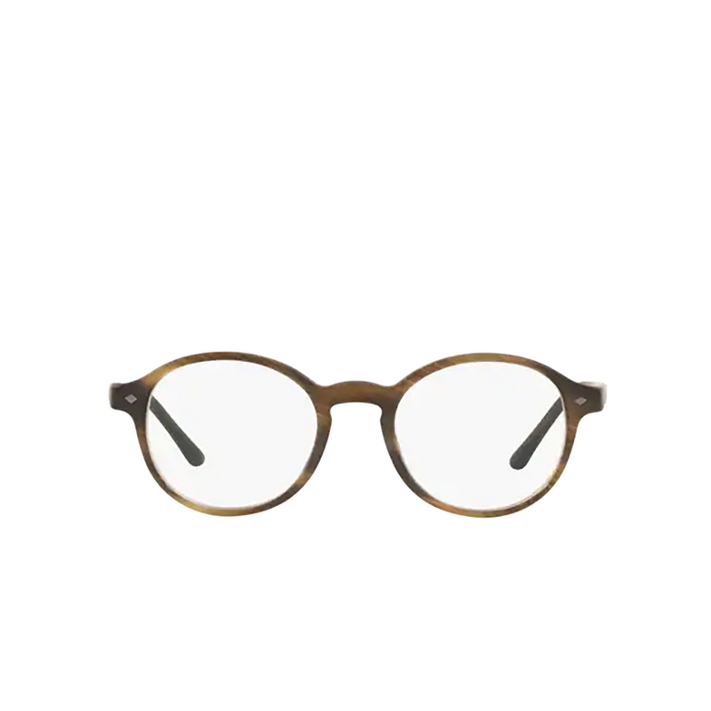 Giorgio Armani AR7004 Eyeglasses 5405 matte striped brown - 1/4