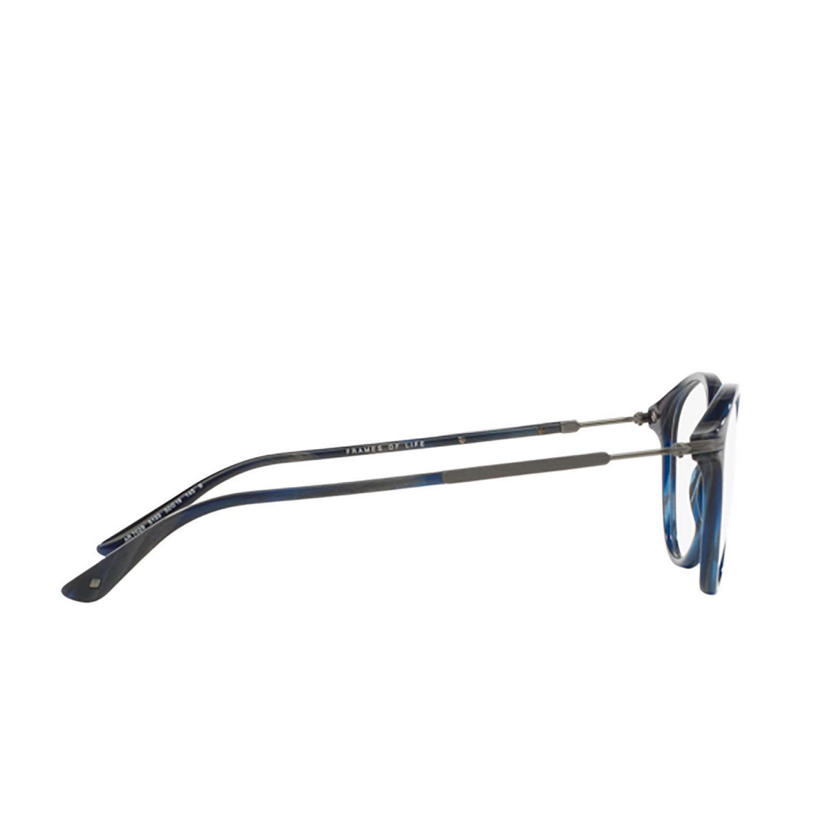 Giorgio Armani AR7029 Eyeglasses 5001 BRUSHED BLACK - product thumbnail 3/4