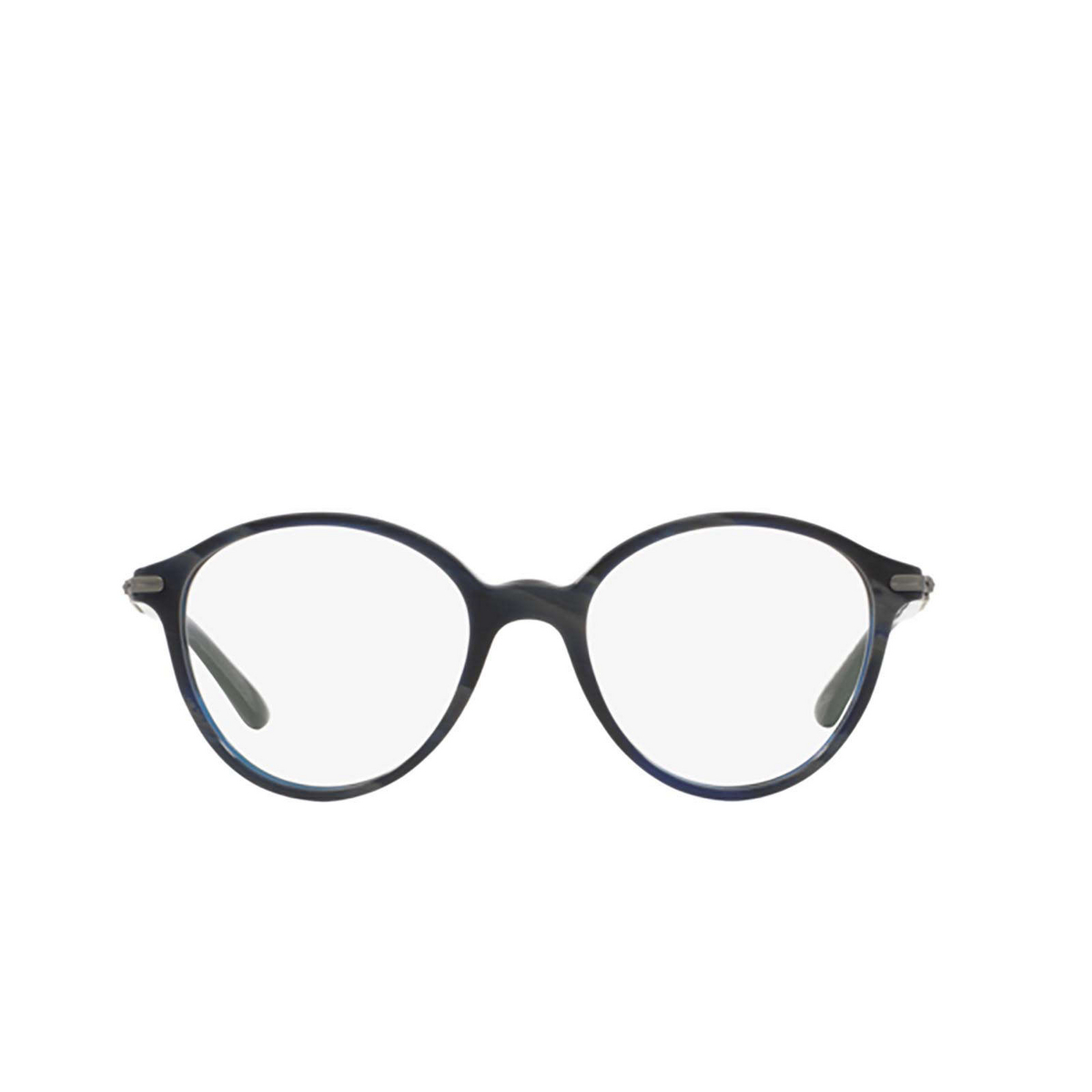 Giorgio Armani AR7029 Eyeglasses 5001 BRUSHED BLACK - front view