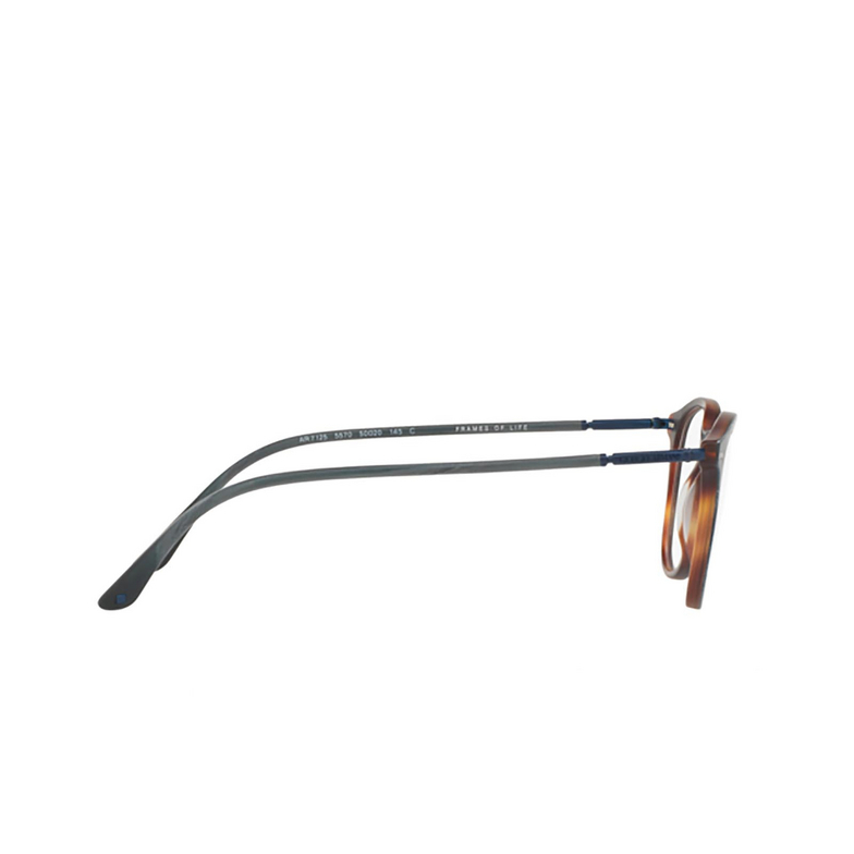 Giorgio Armani AR7125 Eyeglasses 5570 matte grey horn - 3/4