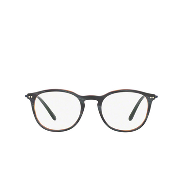 Giorgio Armani AR7125 Eyeglasses 5570 matte grey horn - front view