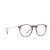 Giorgio Armani® Round Eyeglasses: AR7161 color Light Violet 5689 - product thumbnail 2/3.