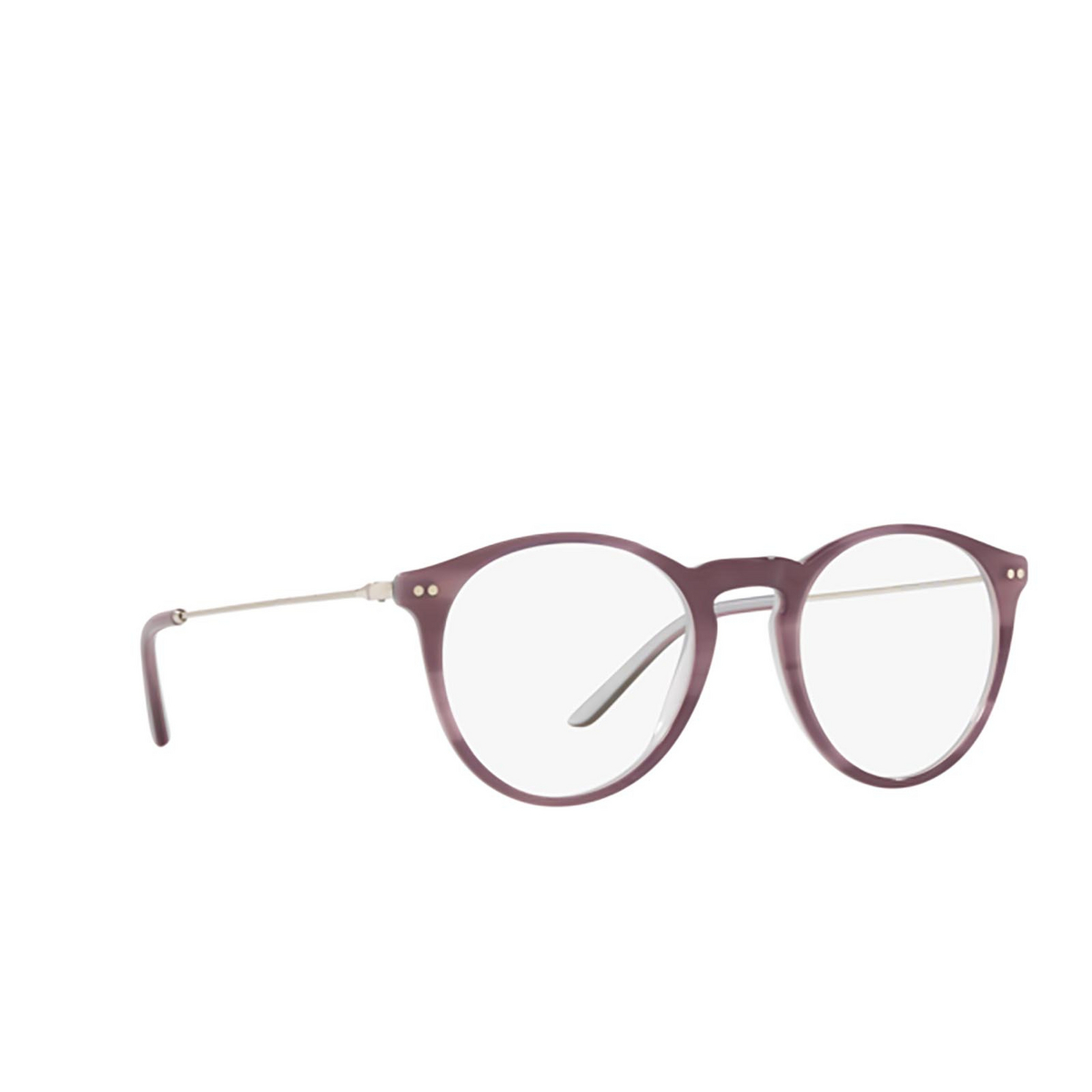 Giorgio Armani® Round Eyeglasses: AR7161 color Light Violet 5689 - 2/3.