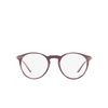 Giorgio Armani® Round Eyeglasses: AR7161 color Light Violet 5689 - product thumbnail 1/3.