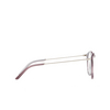 Giorgio Armani® Round Eyeglasses: AR7161 color Light Violet 5689 - product thumbnail 3/3.