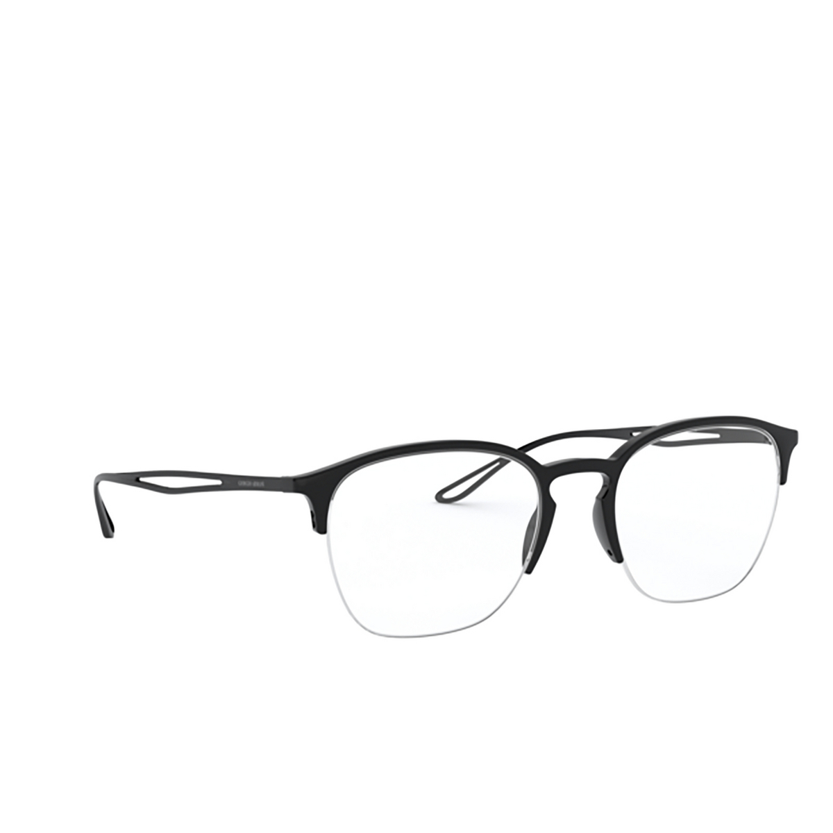Giorgio Armani® Round Eyeglasses: AR7175 color Black 5001 - 2/3.