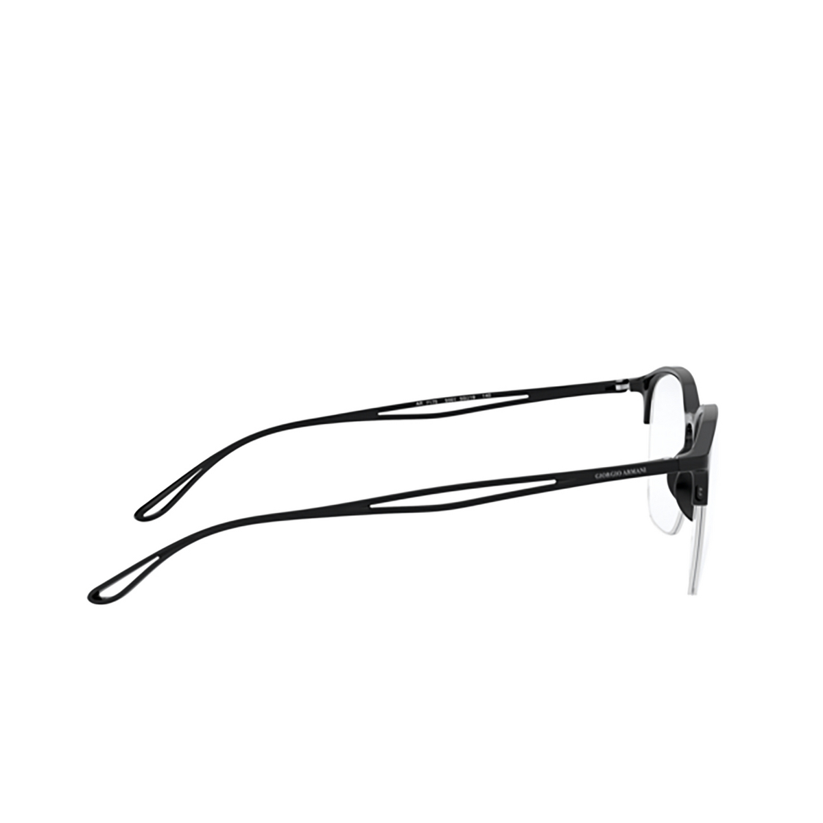 Giorgio Armani® Round Eyeglasses: AR7175 color Black 5001 - 3/3.