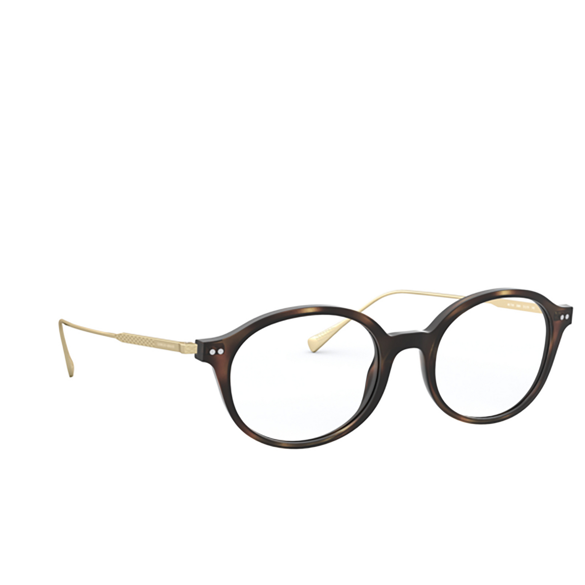 Giorgio Armani® Round Eyeglasses: AR7181 color Matte Havana 5089 - 2/3.