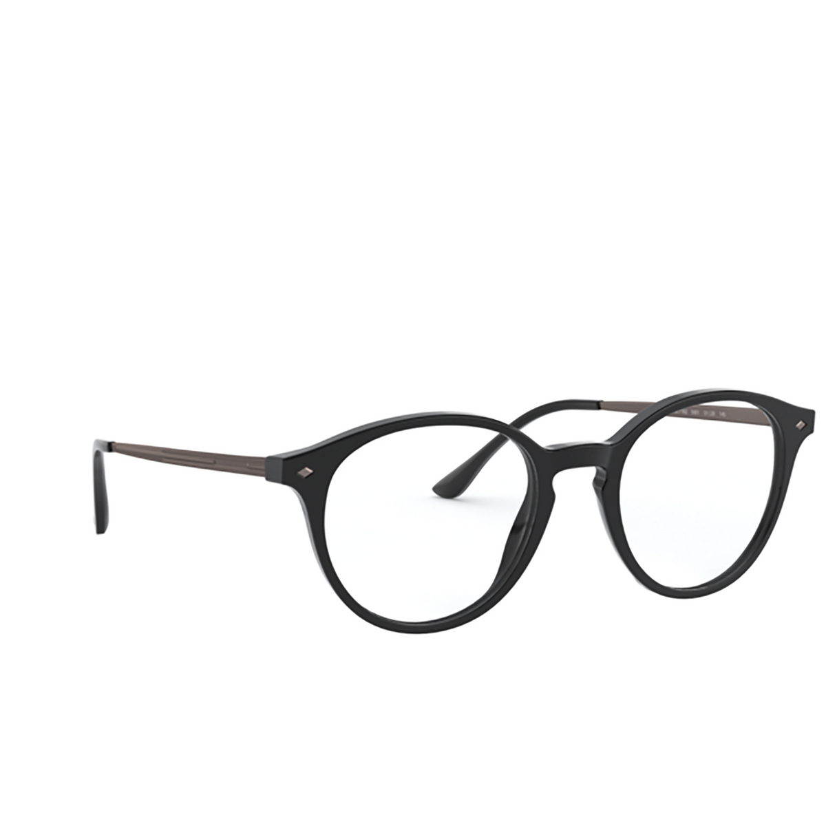 Giorgio Armani AR7182 Eyeglasses 5001 BLACK - three-quarters view