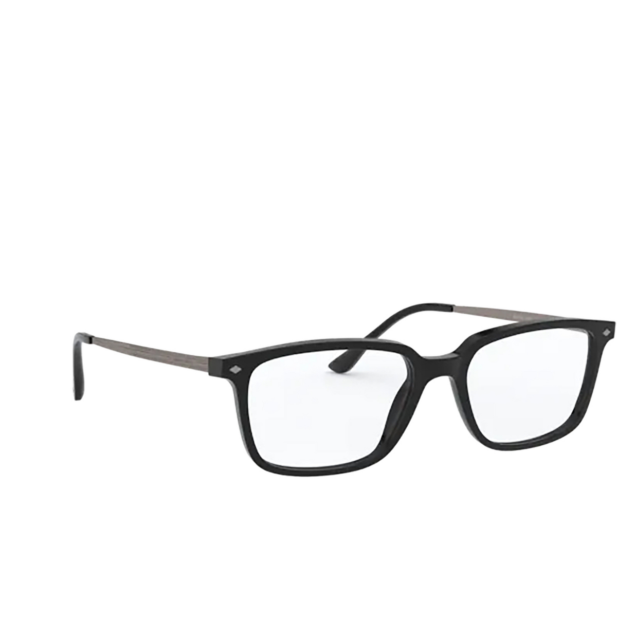 Giorgio Armani® Rectangle Eyeglasses: AR7183 color Black 5001 - product thumbnail 2/3.