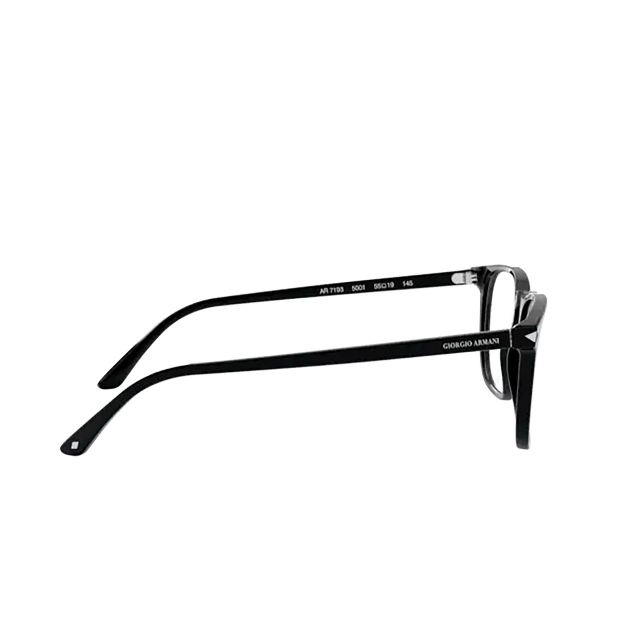 Giorgio Armani AR7193 Eyeglasses 5001 Black - 3/4