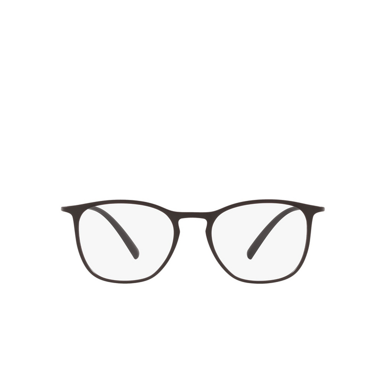 Giorgio Armani AR7202 Eyeglasses 5858 matte brown - 1/4