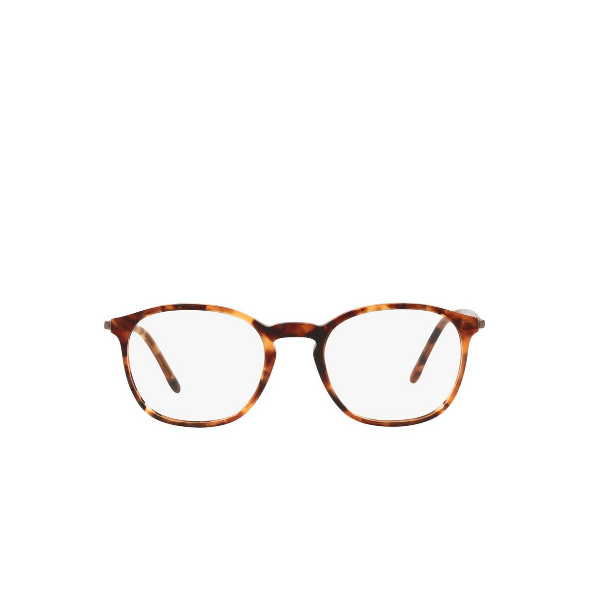 Giorgio Armani® Square Eyeglasses: AR7213 color Honey Havana 5825 - front view.