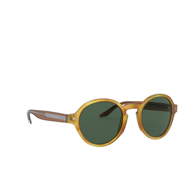 Giorgio Armani AR8130 Sunglasses 576171 yellow havana - three-quarters view