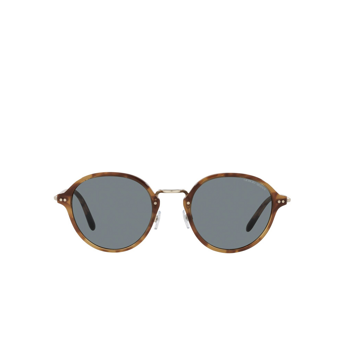 Giorgio Armani® Square Sunglasses: AR8139 color Brown Tortoise 5762R5 - front view.