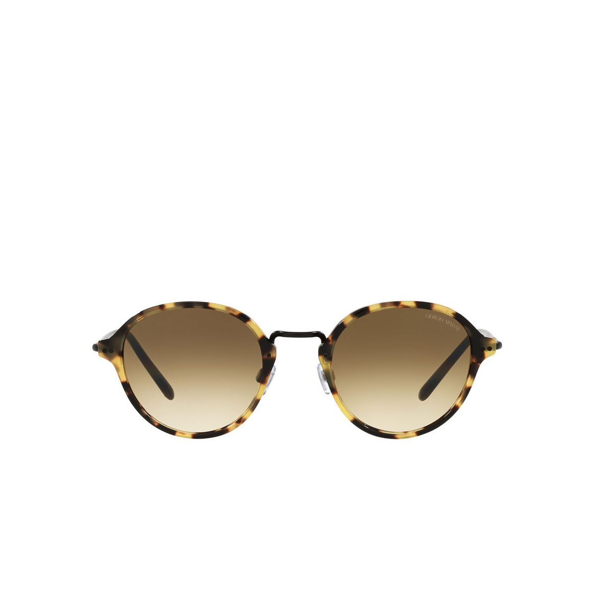 Giorgio Armani® Square Sunglasses: AR8139 color Havana 583951 - front view.