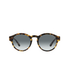 Giorgio Armani AR8146 Sunglasses 587486 yellow havana  - product thumbnail 1/4