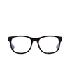 Gucci® Square Eyeglasses: GG0004O color Black 003 - product thumbnail 1/3.