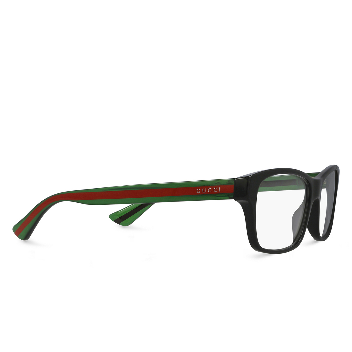 Gucci GG0006O Eyeglasses 006 Black - three-quarters view