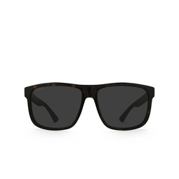 Gucci® Square Sunglasses: GG0010S color 003 Havana 