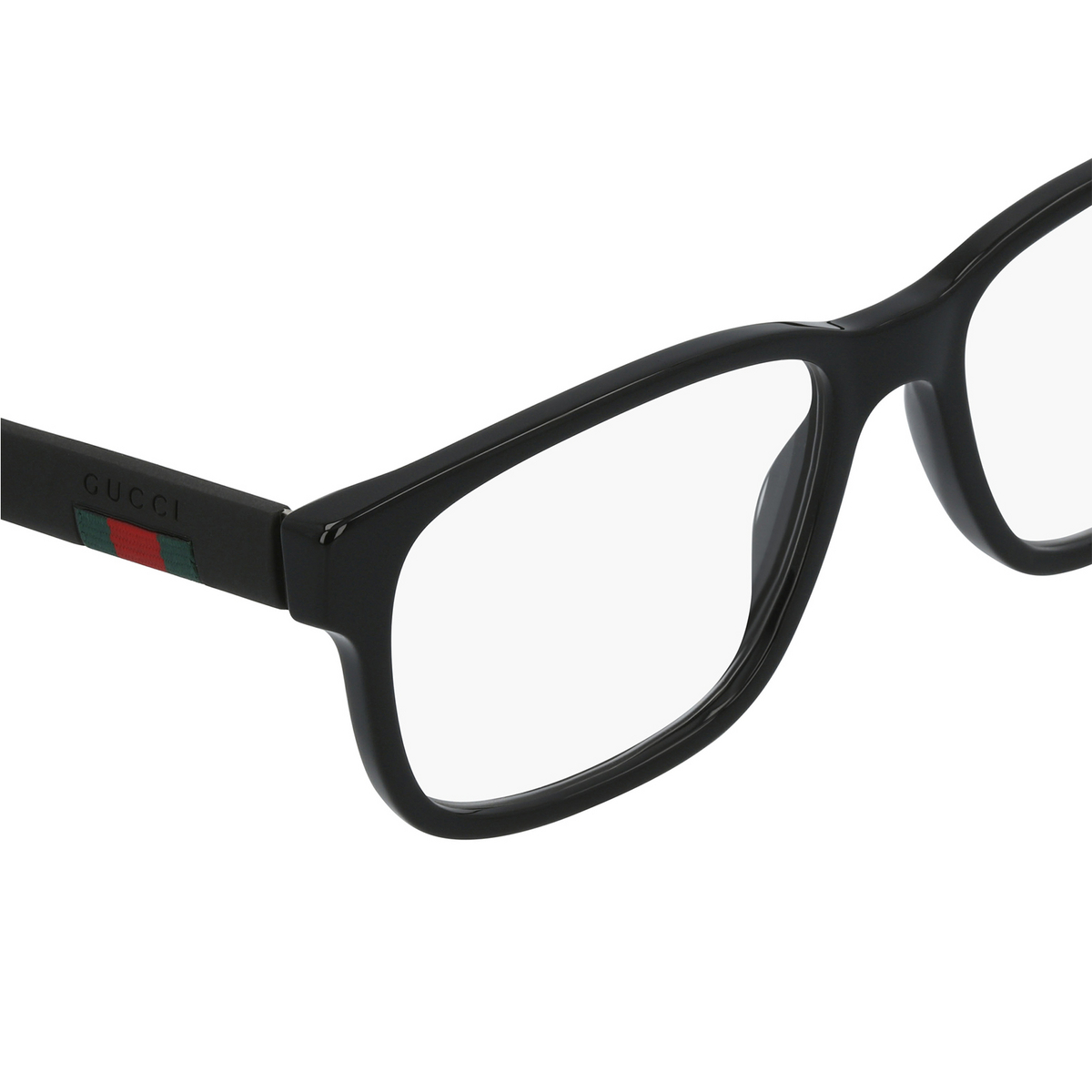 Gucci GG0011O Eyeglasses 005 Black - 3/4