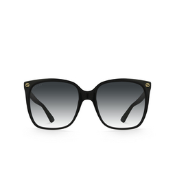 Gucci® Butterfly Sunglasses: GG0022S color 001 Black 