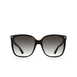 Gucci® Butterfly Sunglasses: GG0022S color 003 Havana 
