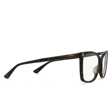 Gucci GG0025O Korrektionsbrillen 002 havana - Dreiviertelansicht