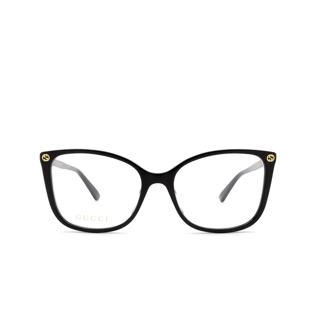Gucci GG0026O Eyeglasses 001 Black - front view