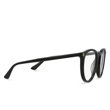 Gucci GG0027O Korrektionsbrillen 001 black - Dreiviertelansicht