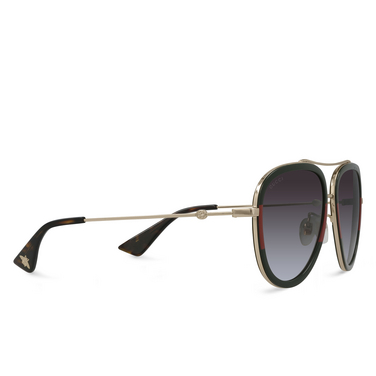 Gucci GG0062S Sonnenbrillen 003 gold - Dreiviertelansicht
