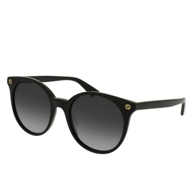 Gucci GG0091S Sonnenbrillen 001 black - Dreiviertelansicht