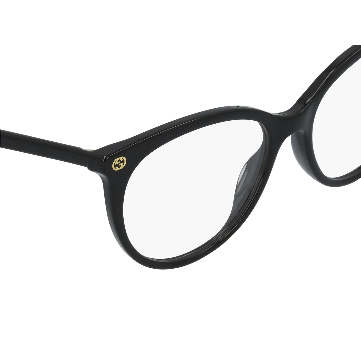 Gucci GG0093O Eyeglasses 001 Black - product thumbnail 3/4