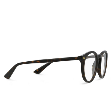 Gucci GG0121O Korrektionsbrillen 002 havana - Dreiviertelansicht